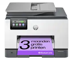 MediaMarkt HP Officejet Pro 9132e - Instant Ink Printen Kopiëren En Scannen Inkt All-in-one-printer Grijs aanbieding