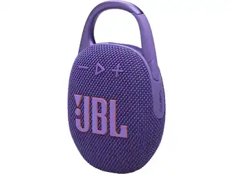 MediaMarkt JBL Clip 5 Bluetoothspeaker Paars aanbieding