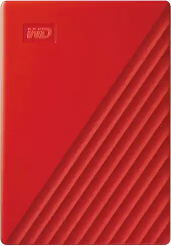 MediaMarkt WD My Passport 4 Tb (2019) Rood aanbieding