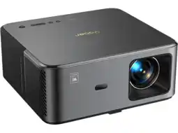 MediaMarkt Yaber K2s Smart Home Projector 2x10w JBL Beamer Zwart aanbieding