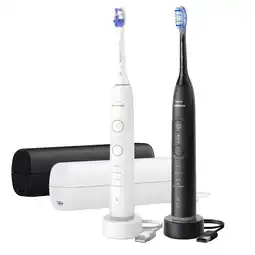 MediaMarkt Philips Sonicare 7100 Series Duopack Hx7429/02 Elektrische Tandenborstel Wit En Zwart aanbieding