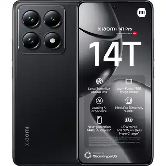 MediaMarkt Xiaomi Smartphone 14t Pro - 512gb Black 512 Gb Zwart aanbieding