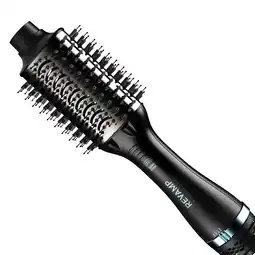 MediaMarkt Revamp Progloss Blow Dry Airstyler Dr2000 Stijlborstel Zwart aanbieding