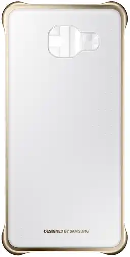 MediaMarkt Samsung Clear Cover Galaxy A3 (2016) Goud aanbieding