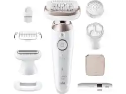 MediaMarkt Braun Ses9-360 3d Epilator Wit aanbieding