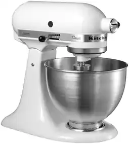 MediaMarkt Kitchenaid 43l Classic Mixer-keukenrobot 5k45ssewh aanbieding