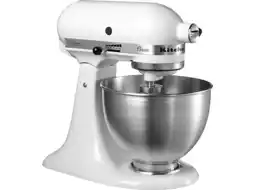 MediaMarkt Kitchenaid 43l Classic Mixer-keukenrobot 5k45ssewh aanbieding