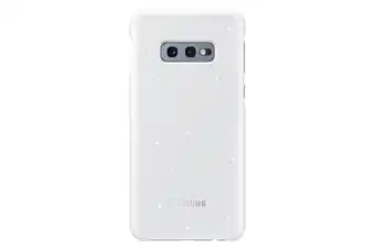 MediaMarkt Samsung Galaxy S10e Led Cover Wit aanbieding