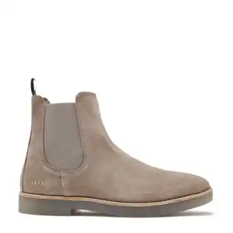 Wehkamp Nubikk Logan Chelsea II suède chelsea boots taupe aanbieding