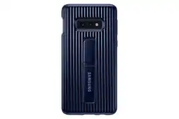 MediaMarkt Samsung Galaxy S10e Protect Stand Cover Blauw aanbieding