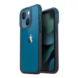 MediaMarkt Uniq Combat Duo Case Voor Iphone 13 Blauw/zwart aanbieding