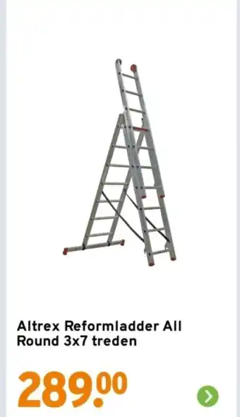 GAMMA Altrex Reformladder All Round 3x7 treden aanbieding