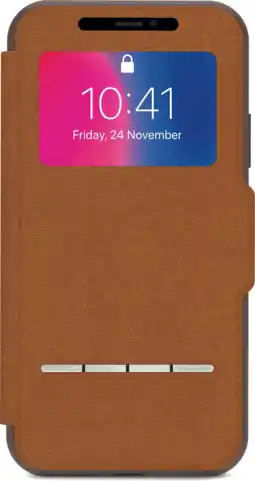 MediaMarkt Moshi Sensecover Iphone X Ca Bruin aanbieding