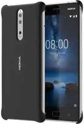 MediaMarkt Nokia Soft Touch Case Voor Nokia 8 Zwart aanbieding