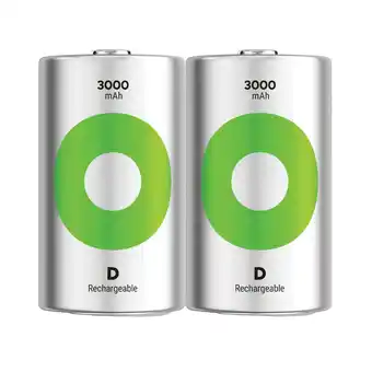 MediaMarkt GP Recyko D 3000mah 2 Stuks Batterij aanbieding