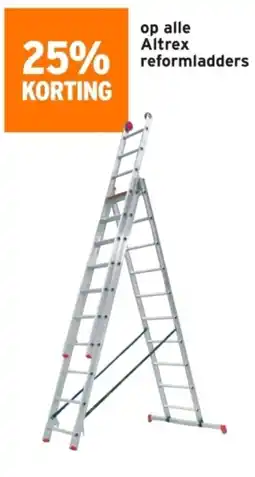 GAMMA op alle Altrex reformladders aanbieding