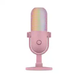 MediaMarkt Razer Seiren V3 Chroma Gamingmicrofoon - Roze aanbieding