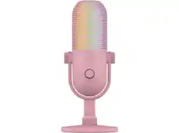 MediaMarkt Razer Seiren V3 Chroma Gamingmicrofoon - Roze aanbieding