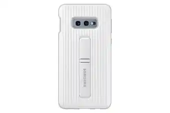 MediaMarkt Samsung Galaxy S10e Protect Stand Cover Wit aanbieding