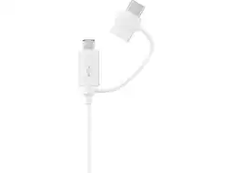 MediaMarkt Samsung Oplaadkabel Micro-usb + Usb-c aanbieding