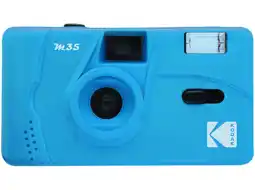 MediaMarkt Kodak M35 Analoge Camera Met Flits Blauw aanbieding