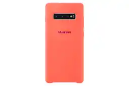 MediaMarkt Samsung Galaxy S10+ Silicone Cover Roze aanbieding