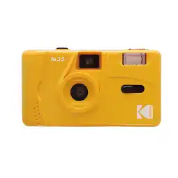 MediaMarkt Kodak M35 Analoge Camera Met Flits Geel aanbieding