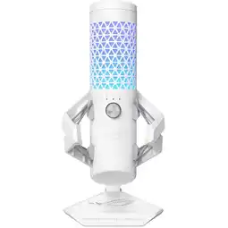 MediaMarkt Asus Rog Carnyx Rgb Wit Tafelmicrofoon aanbieding