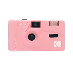 MediaMarkt Kodak M35 Analoge Camera Met Flits Roze aanbieding