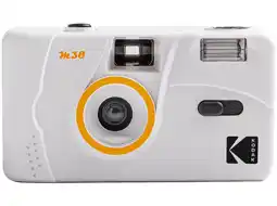 MediaMarkt Kodak M38 Analoge Camera Met Flits Wit aanbieding