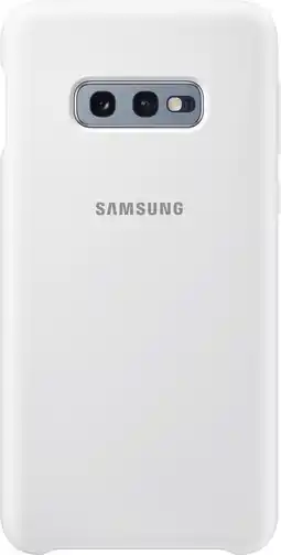 MediaMarkt Samsung Galaxy S10e Silicone Cover Wit aanbieding