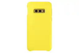 MediaMarkt Samsung Galaxy S10e Leather Cover Geel aanbieding