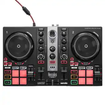 MediaMarkt Hercules Dj Control Inpulse 200 Mk2 - Controller Serato Zwart aanbieding