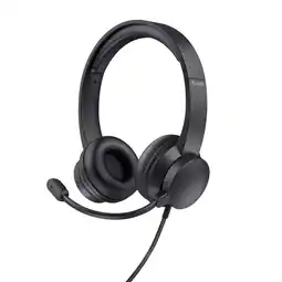 MediaMarkt Trust Ayda - On-ear Pc Headset Usb Zwart Inclusief Volumeregeling aanbieding