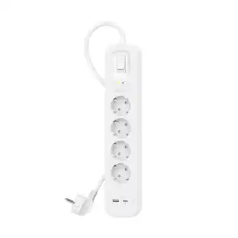 MediaMarkt Belkin Surge Protection Met Usb-c En 4 Stopcontact Stekkerdoos aanbieding