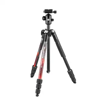 MediaMarkt Manfrotto Element Mii Aluminium Rood aanbieding