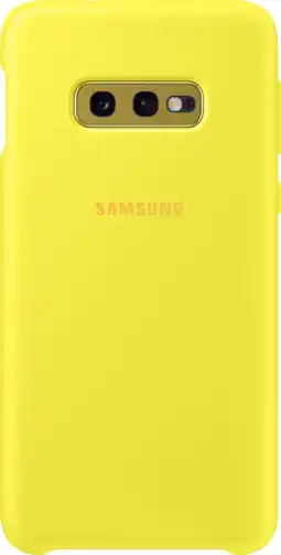 MediaMarkt Samsung Galaxy S10e Silicone Cover Geel aanbieding