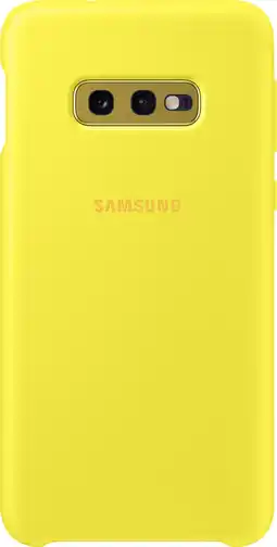 MediaMarkt Samsung Galaxy S10e Silicone Cover Geel aanbieding