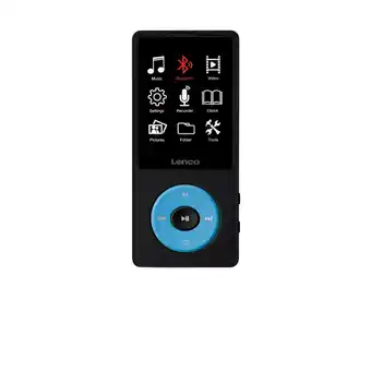 MediaMarkt Lenco Xemio-860bu 8 Gb Mp3-speler Blauw aanbieding