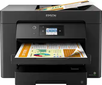 MediaMarkt Epson Workforce Wf-7830dtwf - Printen Kopiëren En Scannen Inkt aanbieding