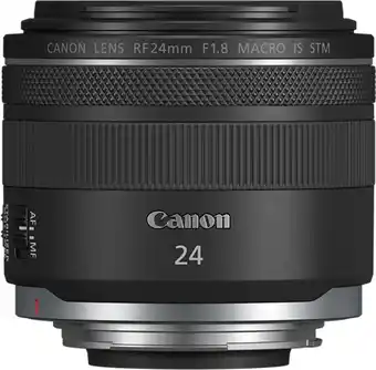 MediaMarkt Canon Lens Rf 24mm F1.8 Marco Is Stm aanbieding