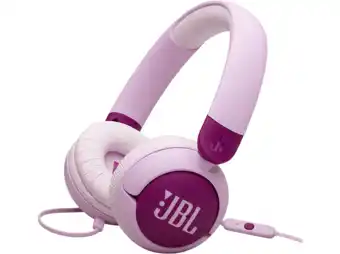 MediaMarkt JBL Junior 320 Hoofdtelefoon Roze aanbieding