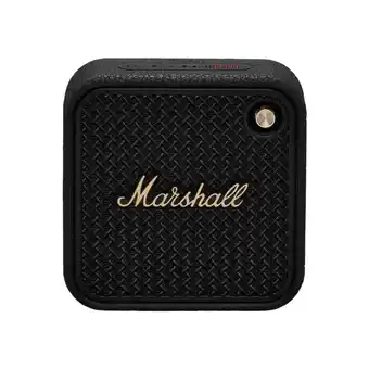 MediaMarkt Marshall 399524 Willen Ii Speaker Bt Black And Brass Bluetooth-speaker Zwart aanbieding