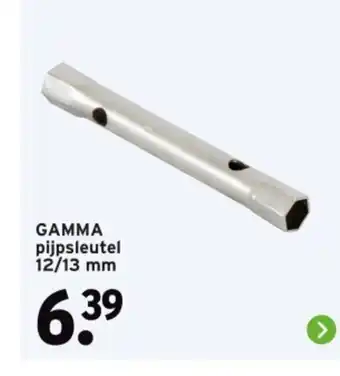 GAMMA Gamma pijpsleutel 12/13 mm aanbieding