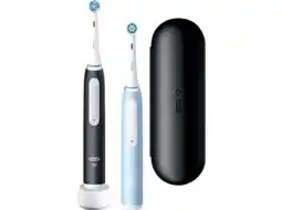 MediaMarkt Oral-b Io 3 Elektrische Tandenborstel Zwart En Blauw aanbieding