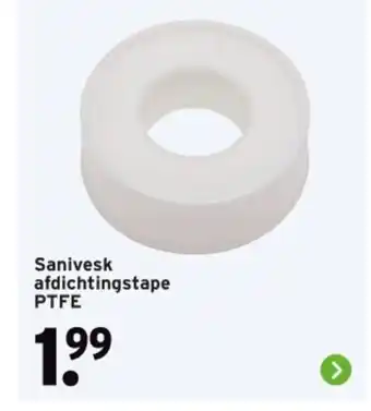 GAMMA Sanivesk afdichtingstape PTFE aanbieding