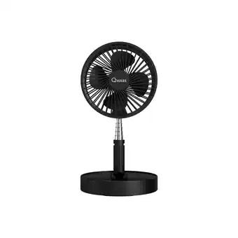 MediaMarkt Qware Snd-fd75bl Mini Desk Ventilator Zwart aanbieding