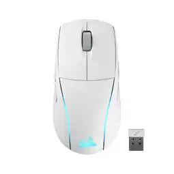 MediaMarkt Corsair M75 Draadloze Gamingmuis - Wit aanbieding