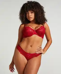 Hunkemoller Hunkemöller Brazilian Charlotta Rood aanbieding