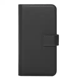 MediaMarkt Caseuals Genuine Leather Wallet Bookcase Telefoonhoesje Voor Samsung Galaxy S24 Plus Zwart aanbieding